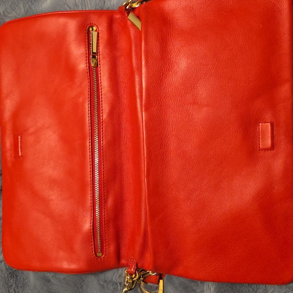 Tory Burch Red Clutch - Picture 12 of 13